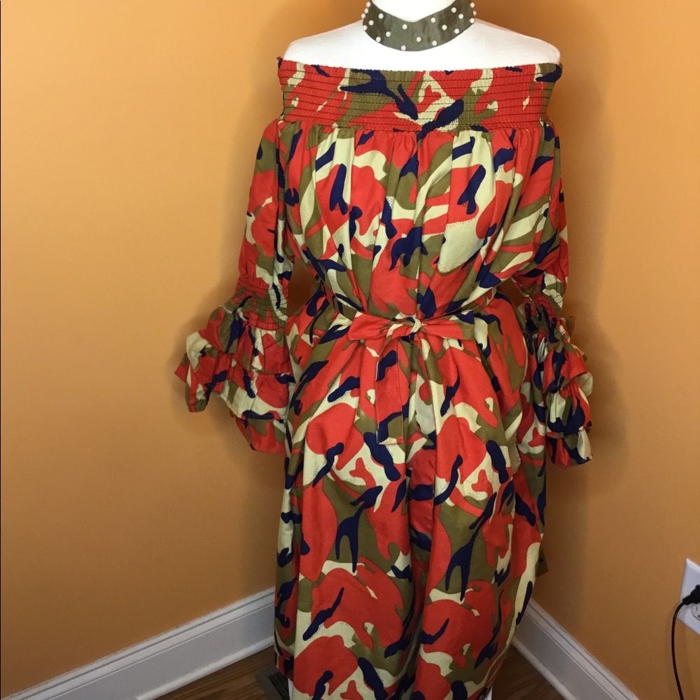 Knee length dress